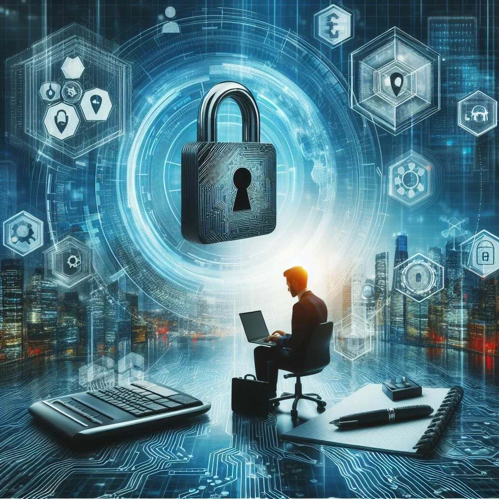 Cadenas numérique symbolisant la protection des données de l’entreprise